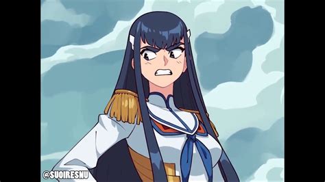 Satsuki Kiryūin animation by passérieux/@suoiresnu